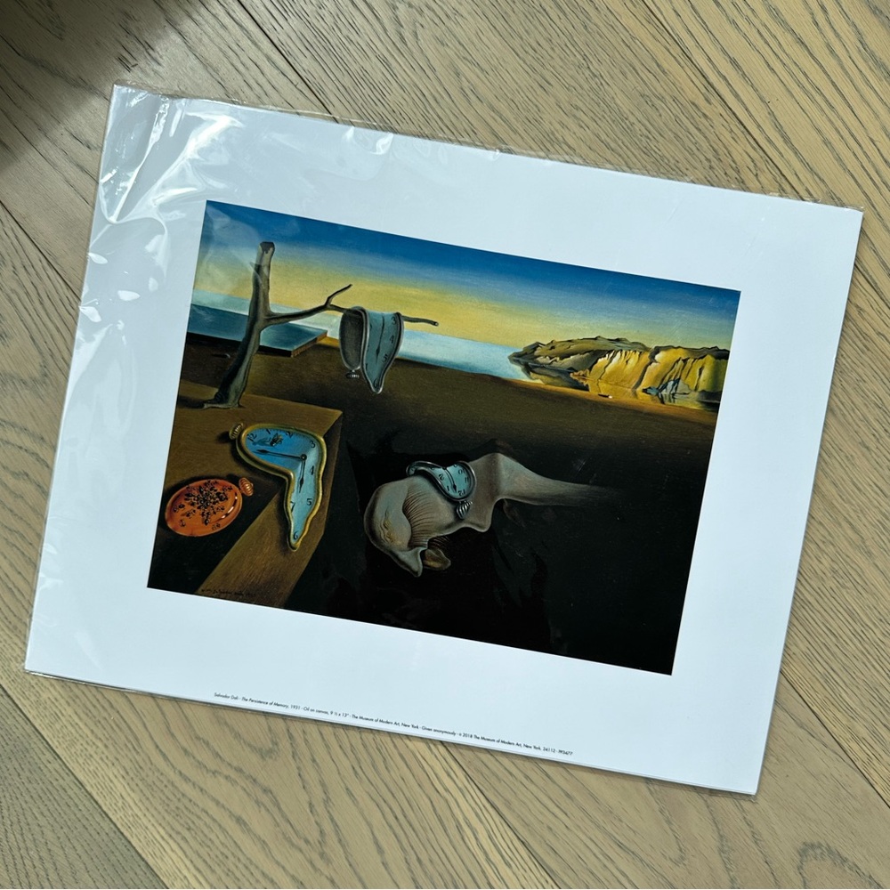 FREE* MoMA Print of Salvador Dalí’s “The Persistence of Memory” (1931)